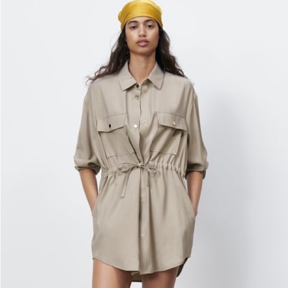 Zara Tops - Zara
OVERSHIRT jacket blazer cover coverup top shirt blouse